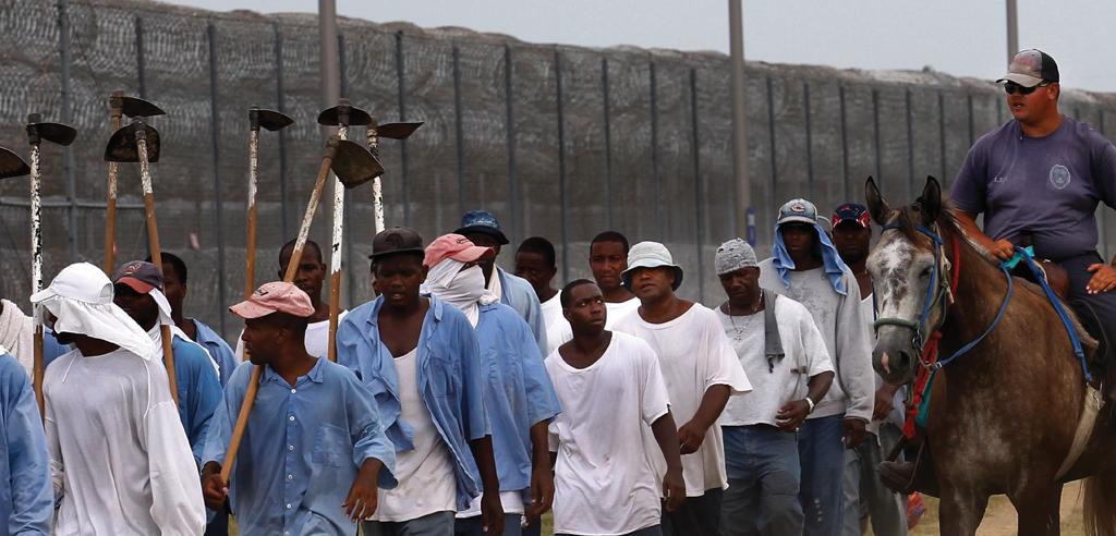 Incarcerated people at work